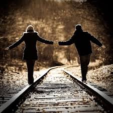 Couple On Tracks