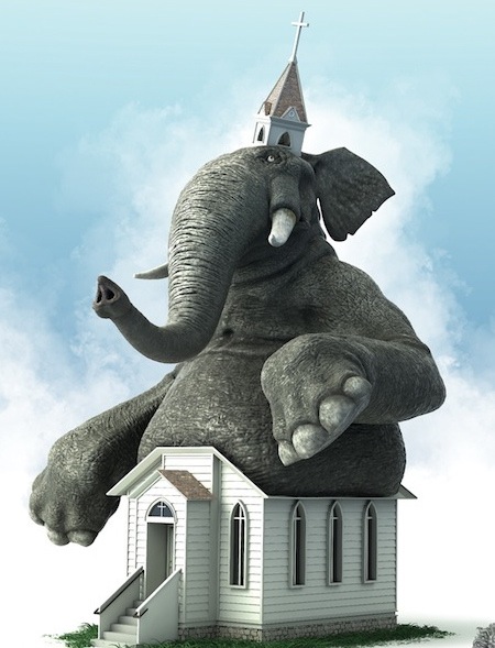 Elephant In The Church