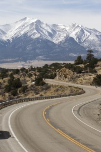 A scenic bend in the road leading past Buena Vista
